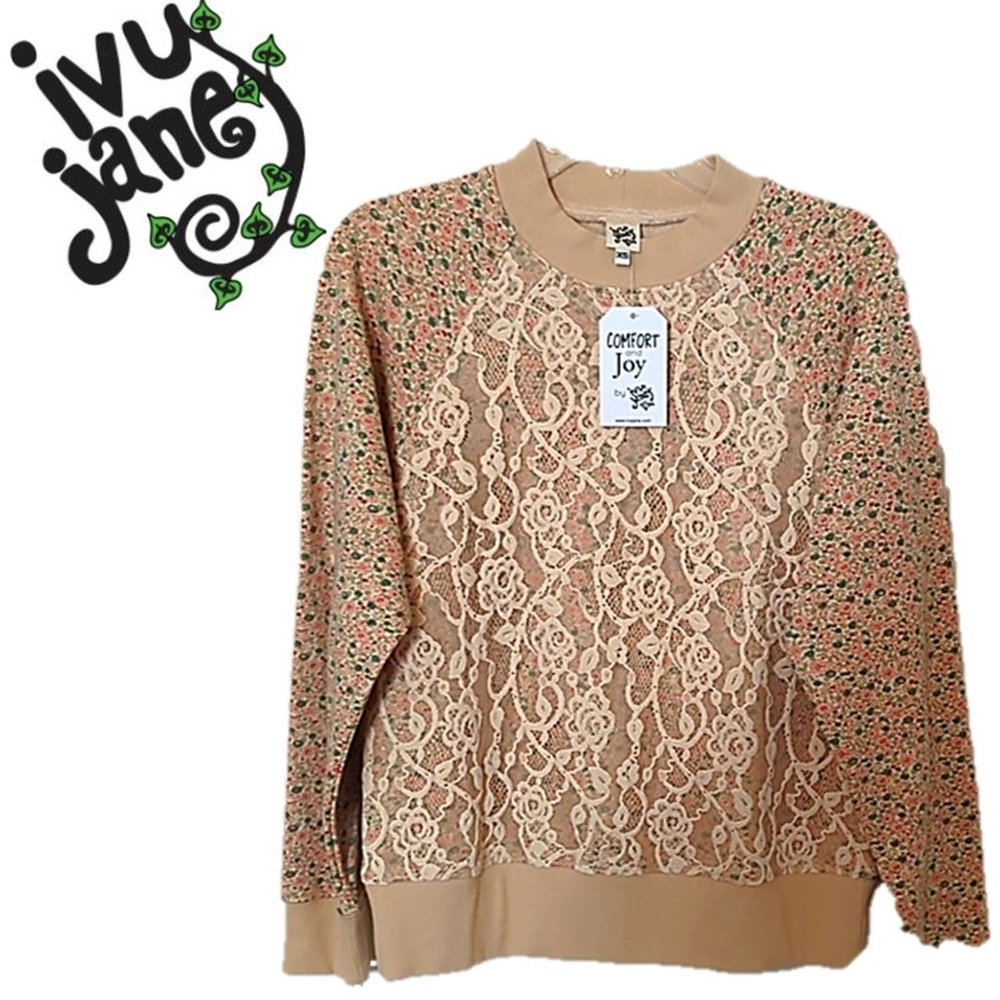 NWT IVY JANE ANTHROPOLOGIE SWEATSHIRT